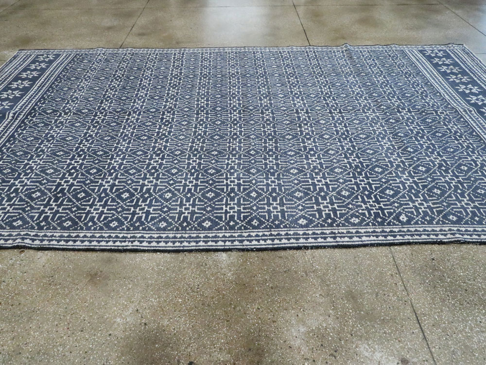 Vintage Persian Flatweave, No.25270 - Staging
