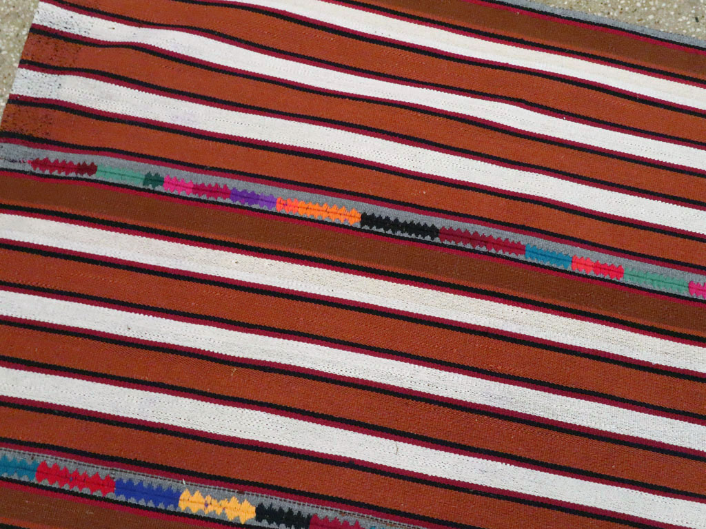 Vintage Persian Kilim, No.25280 - Staging