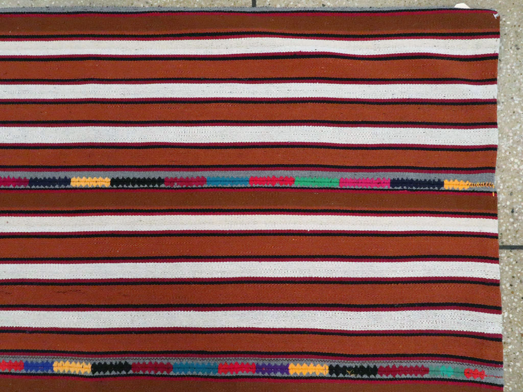 Vintage Persian Kilim, No.25280 - Staging