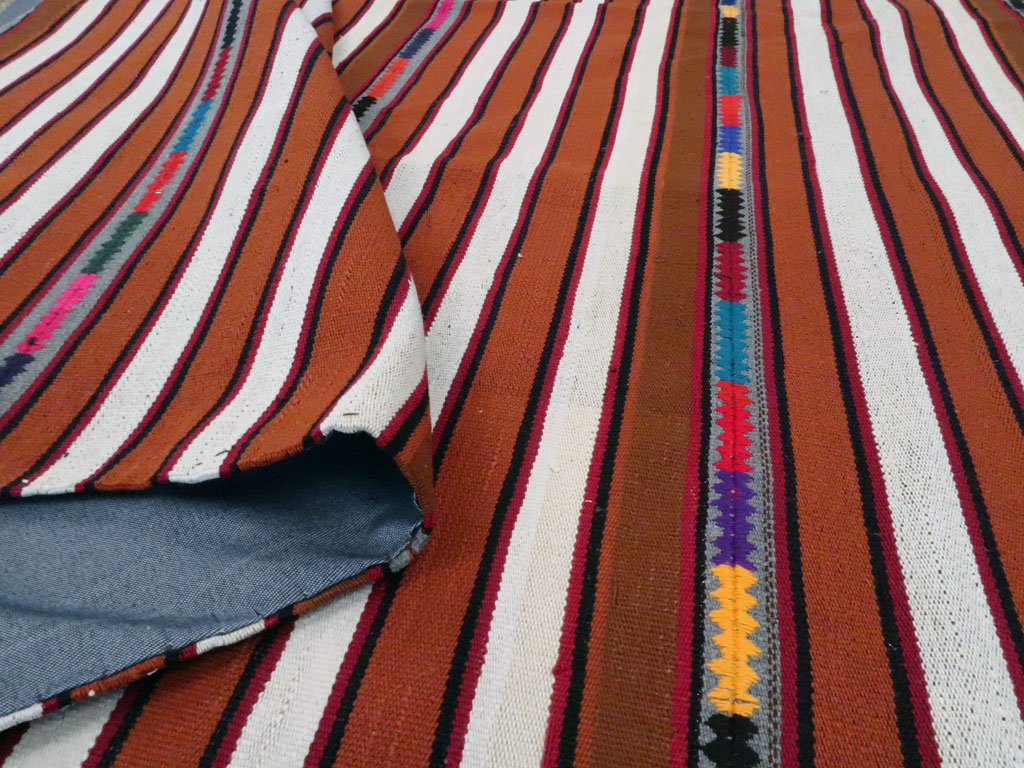 Vintage Persian Kilim, No.25280 - Staging