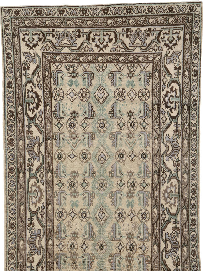Vintage Persian Malayer Runner (Pair: 1 of 2), No.25289 - Staging