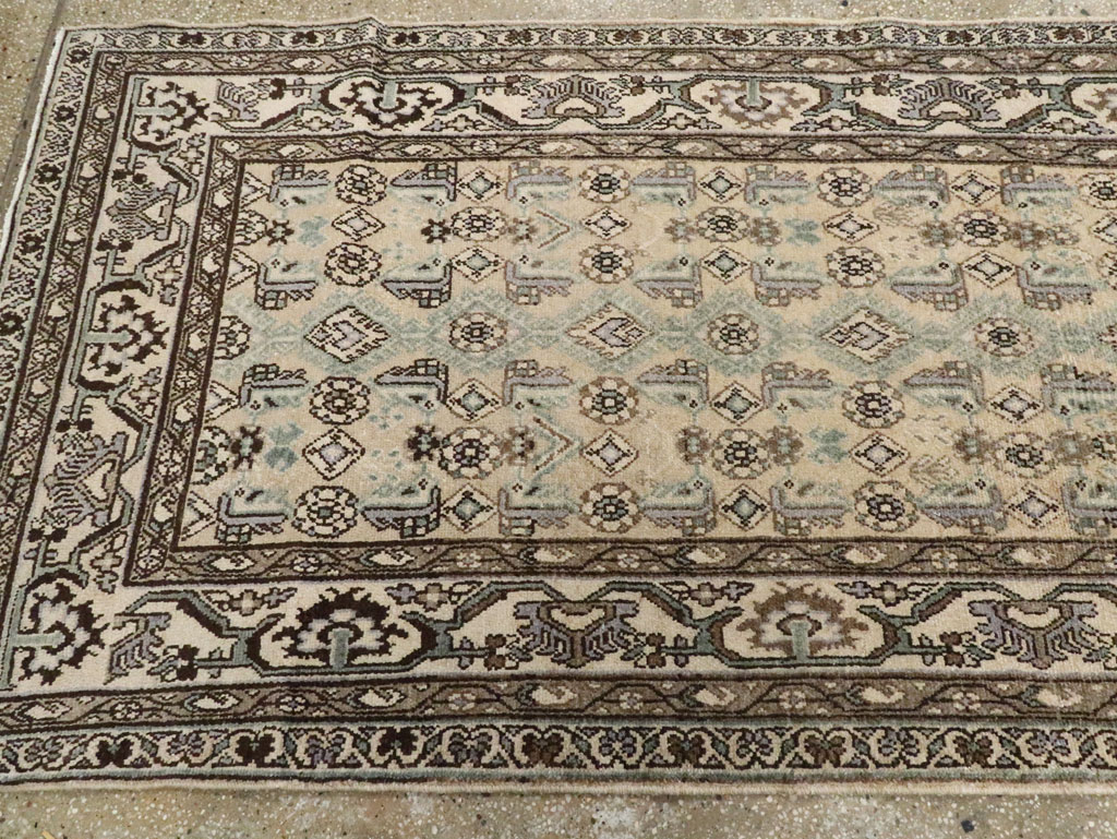 Vintage Persian Malayer Runner (Pair: 1 of 2), No.25289 - Staging