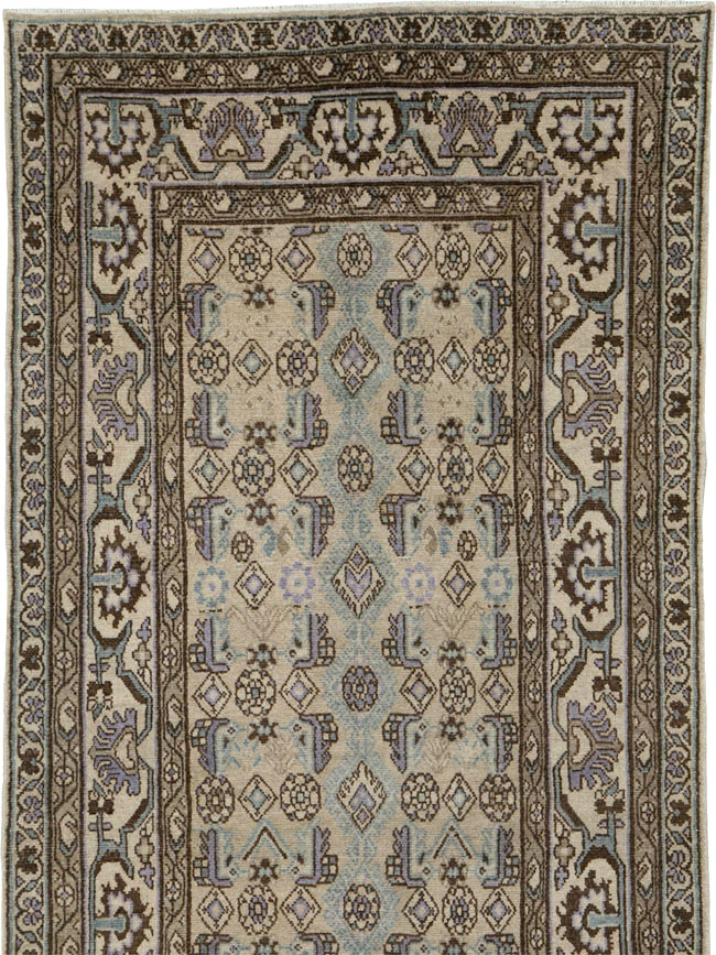 Vintage Persian Malayer Runner (Pair: 2 of 2), No.25290 - Staging