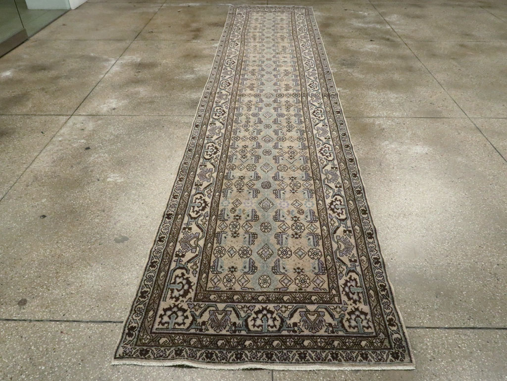 Vintage Persian Malayer Runner (Pair: 2 of 2), No.25290 - Staging