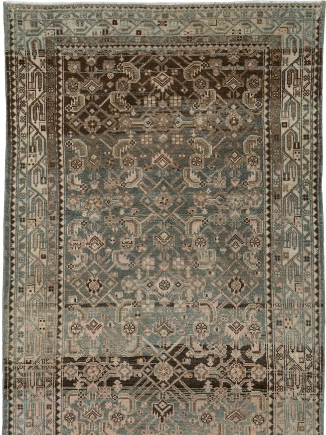 Vintage Persian Malayer Runner, No.25291 - Staging