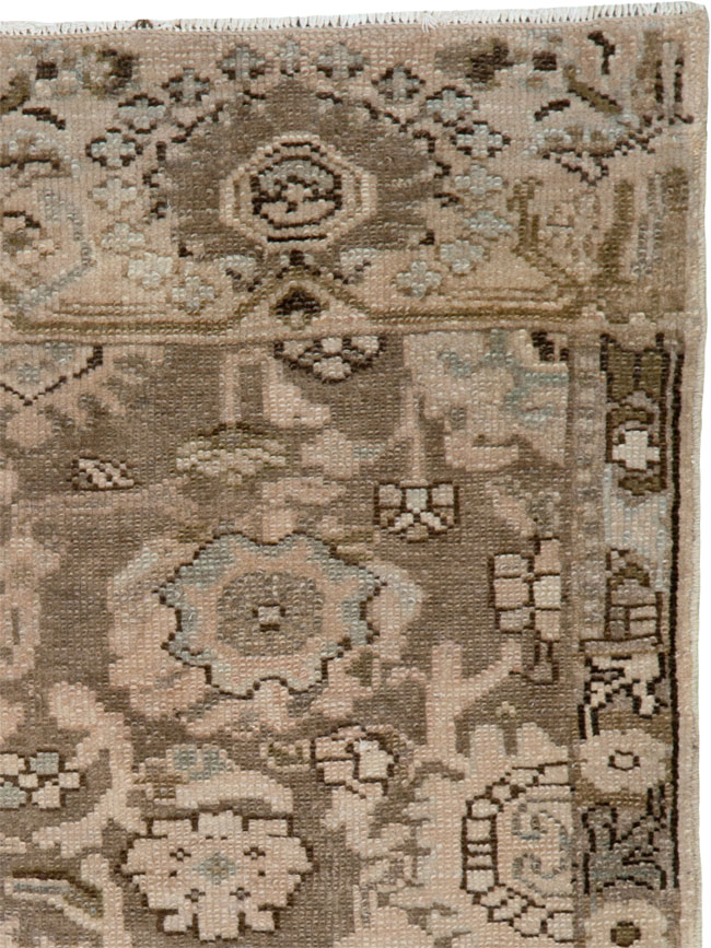 Vintage Persian Malayer Sampler Rug, No.25292 - Staging