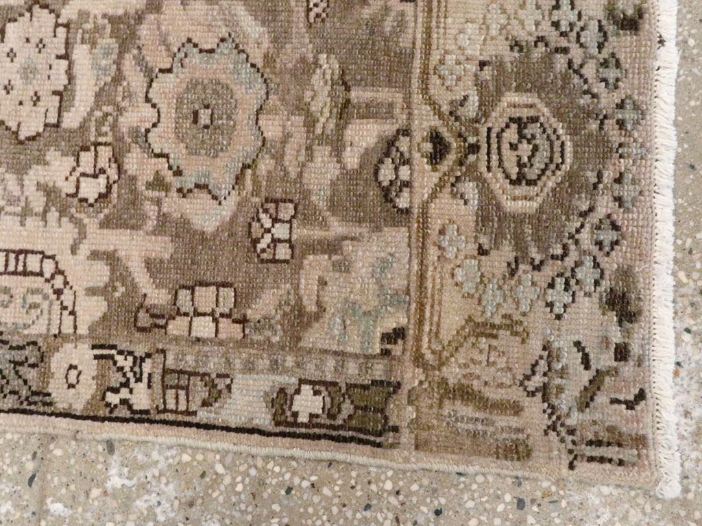 Vintage Persian Malayer Sampler Rug, No.25292 - Staging