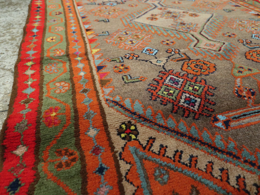 Vintage Persian Malayer Rug, No.25293 - Staging