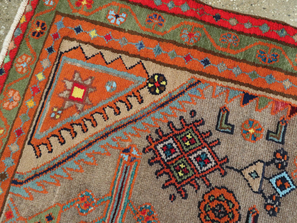 Vintage Persian Malayer Rug, No.25293 - Staging