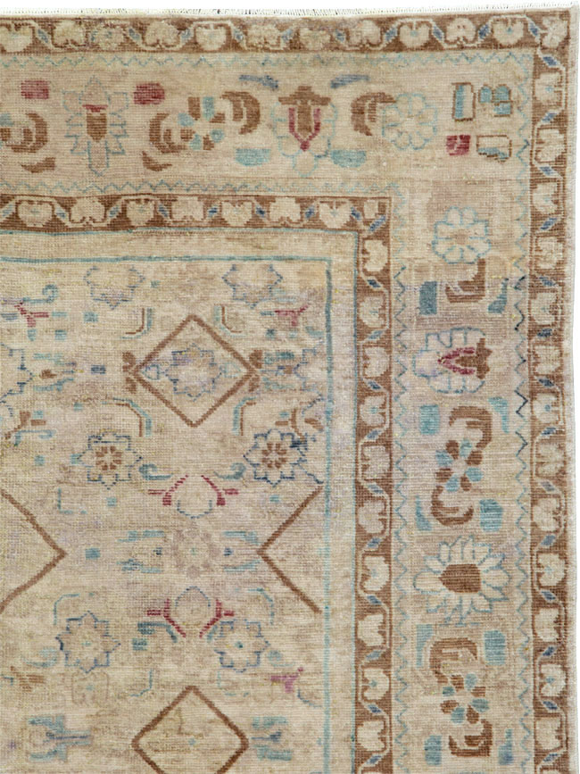 Vintage Persian Malayer Rug, No.25303 - Staging