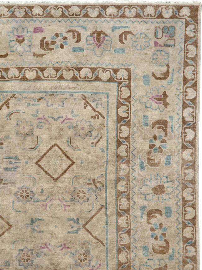 Vintage Persian Malayer Rug, No.25303 - Staging