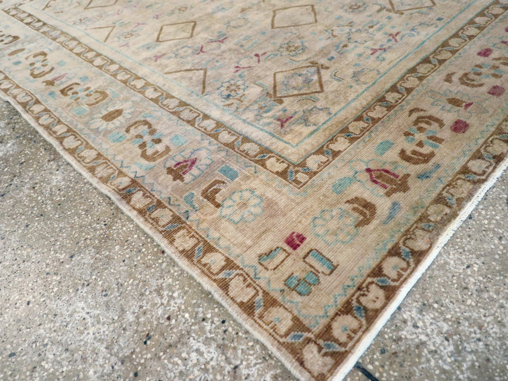 Vintage Persian Malayer Rug, No.25303 - Staging