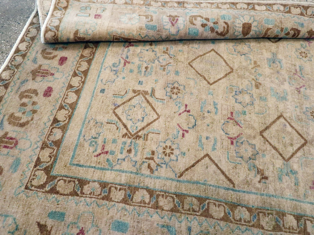 Vintage Persian Malayer Rug, No.25303 - Staging