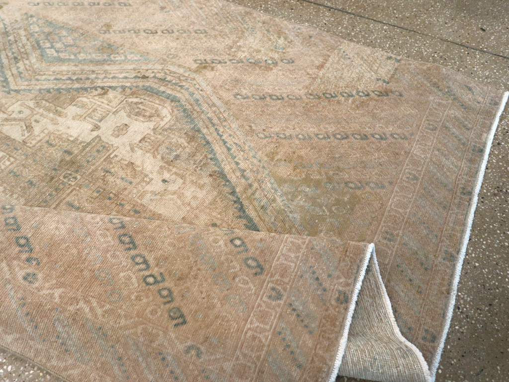 Vintage Persian Afshar Rug, No.25305 - Staging