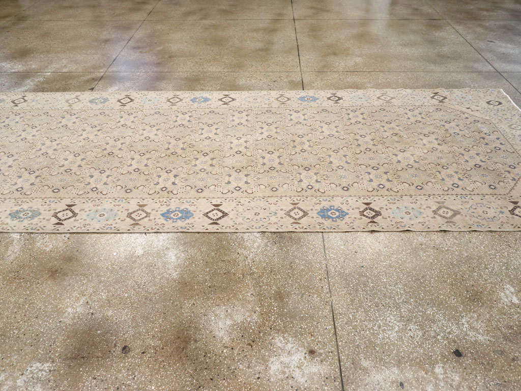 Vintage Persian Malayer Wide Gallery Runner, No.25308 - Staging