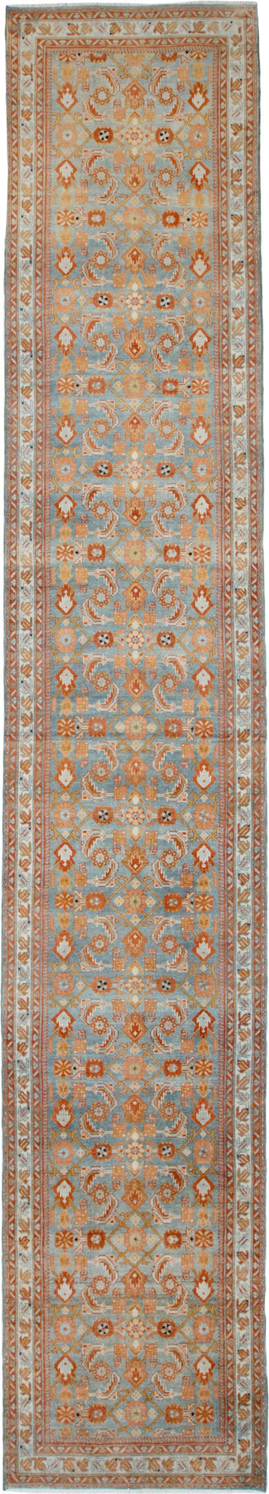 Vintage Persian Malayer Runner, No.25311 - Staging