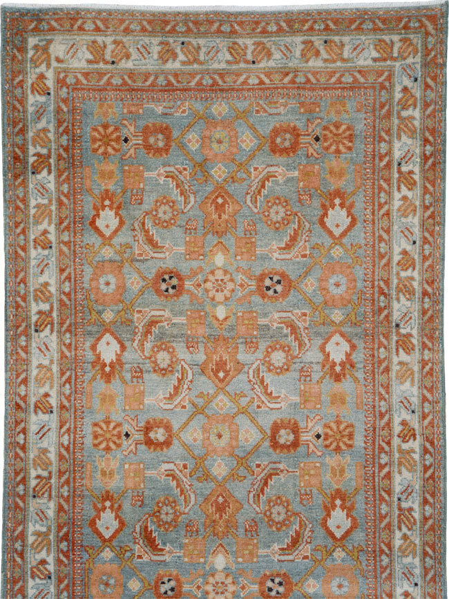 Vintage Persian Malayer Runner, No.25311 - Staging