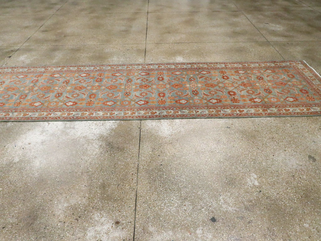 Vintage Persian Malayer Runner, No.25311 - Staging