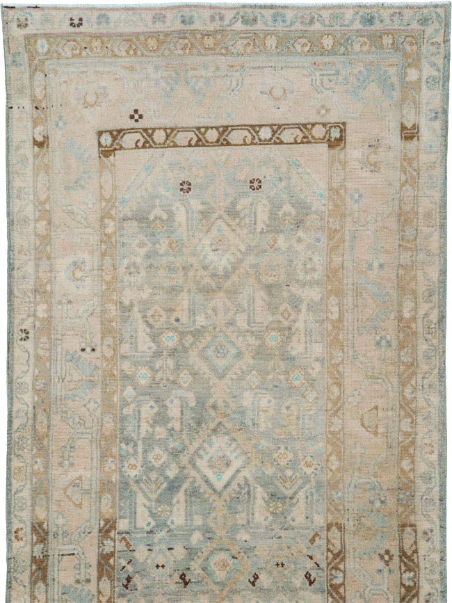 Vintage Persian Malayer Runner (Pair: 1 of 2), No.25314 - Staging