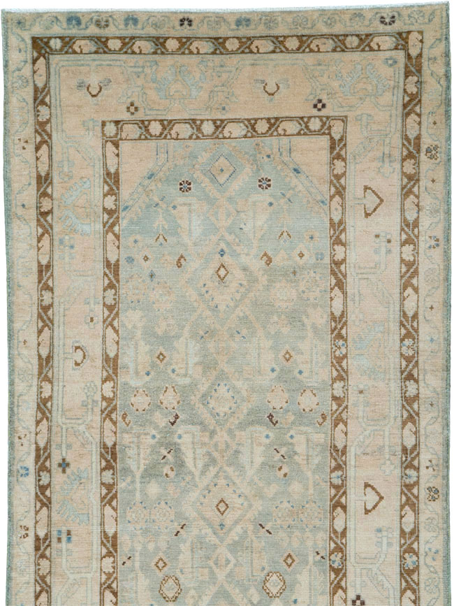 Vintage Persian Malayer Runner (Pair: 1 of 2), No.25314 - Staging