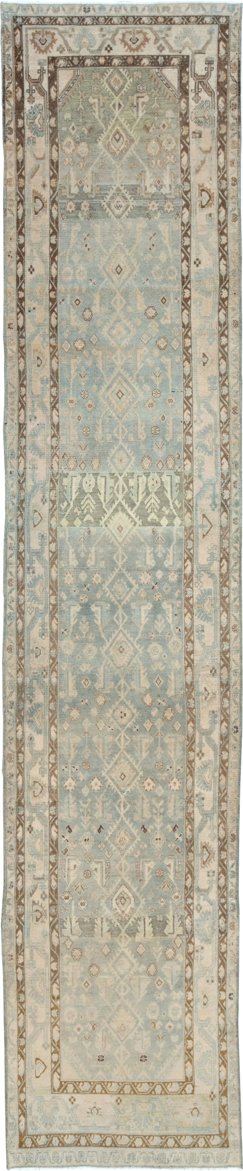 Vintage Persian Malayer Runner (Pair: 2 of 2), No.25315 - Staging