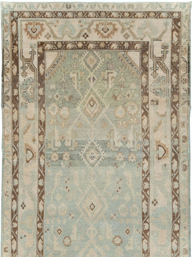 Vintage Persian Malayer Runner (Pair: 2 of 2), No.25315 - Staging
