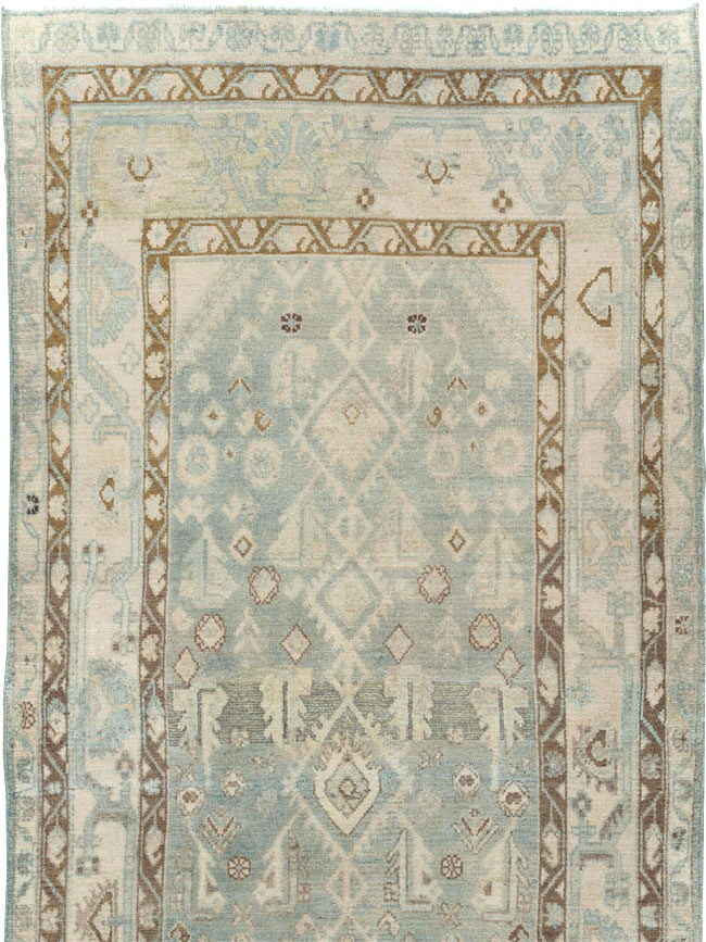 Vintage Persian Malayer Runner (Pair: 2 of 2), No.25315 - Staging
