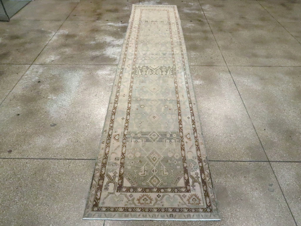 Vintage Persian Malayer Runner (Pair: 2 of 2), No.25315 - Staging