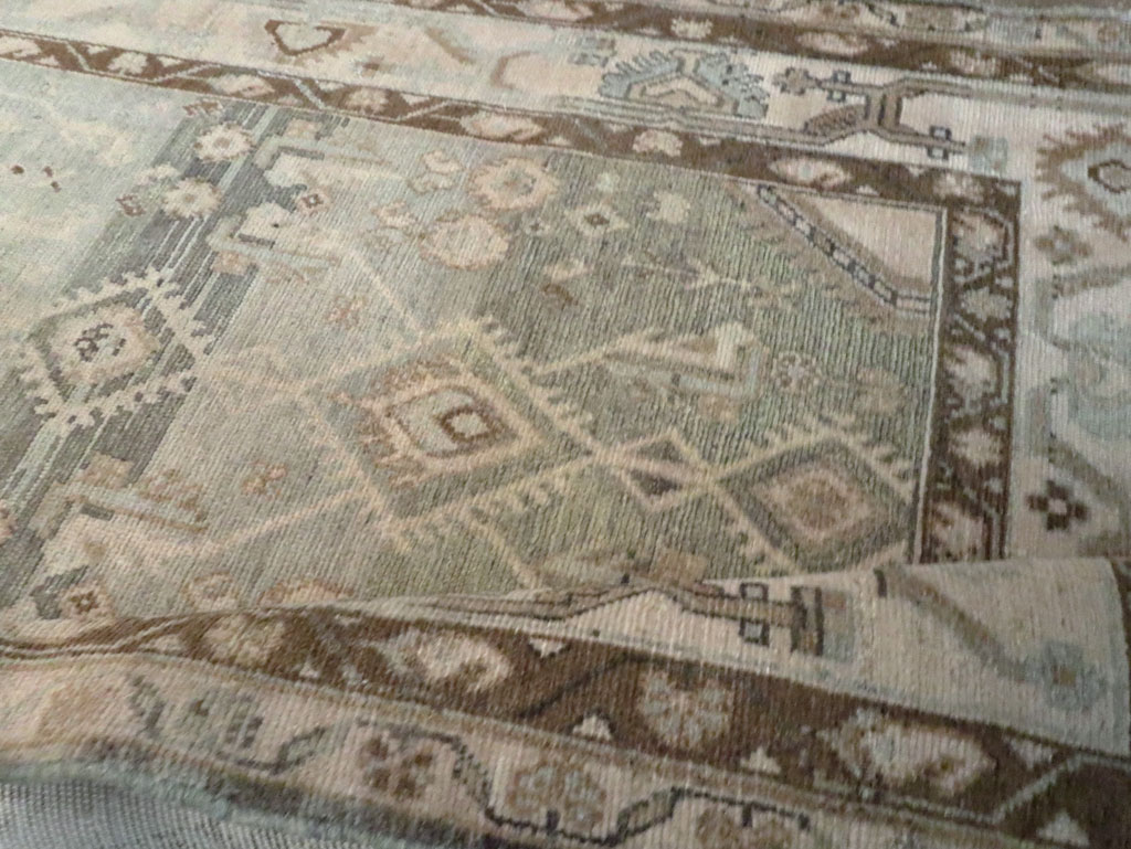 Vintage Persian Malayer Runner (Pair: 2 of 2), No.25315 - Staging