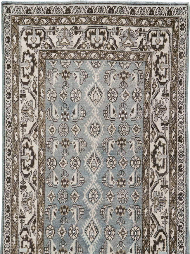 Vintage Persian Malayer Runner, No.25317 - Staging