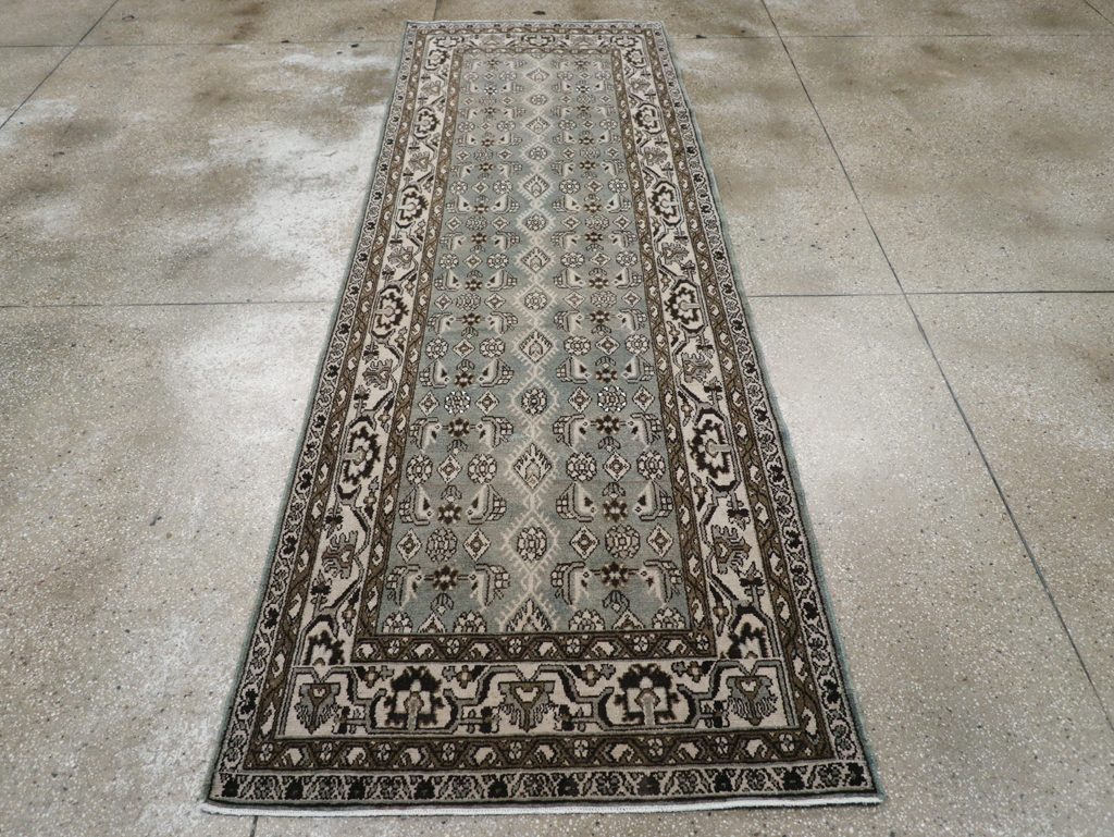 Vintage Persian Malayer Runner, No.25317 - Staging