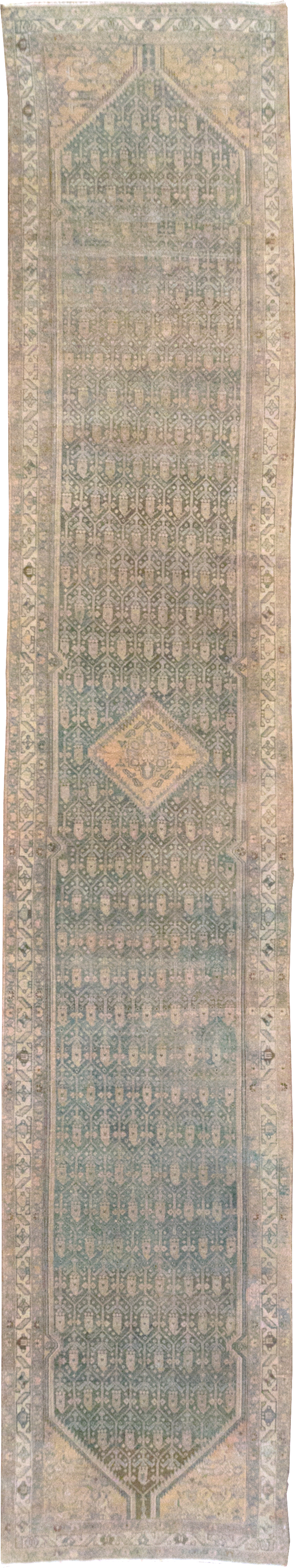 Vintage Persian Malayer Runner, No.25318 - Staging