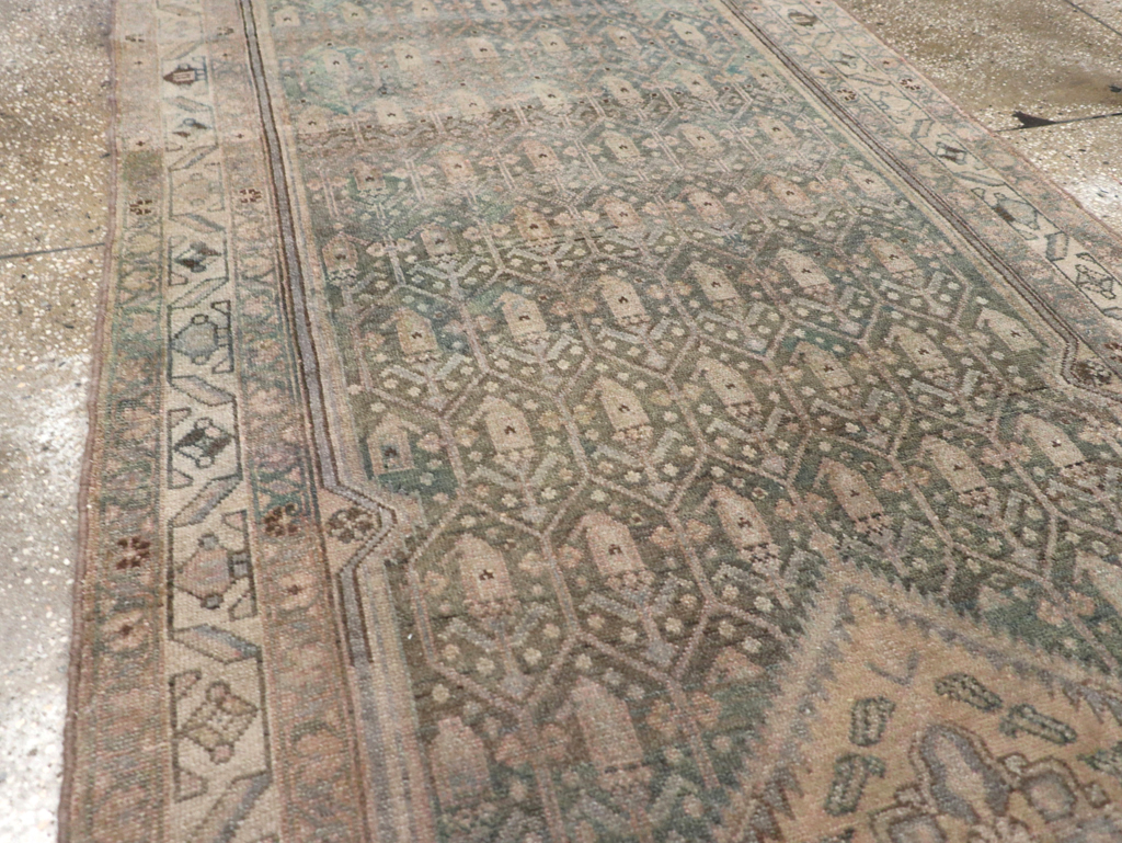 Vintage Persian Malayer Runner, No.25318 - Staging