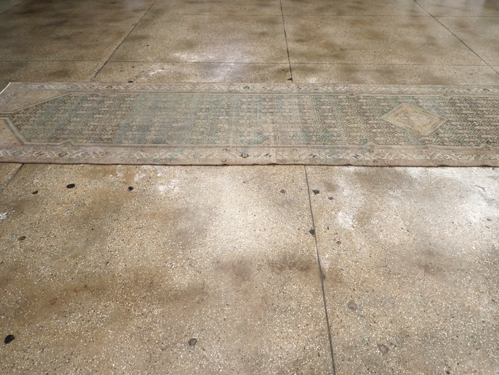 Vintage Persian Malayer Runner, No.25318 - Staging