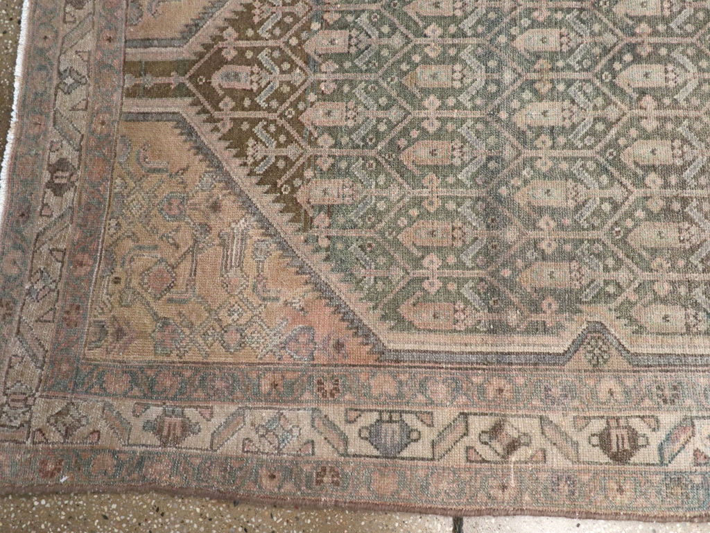 Vintage Persian Malayer Runner, No.25318 - Staging