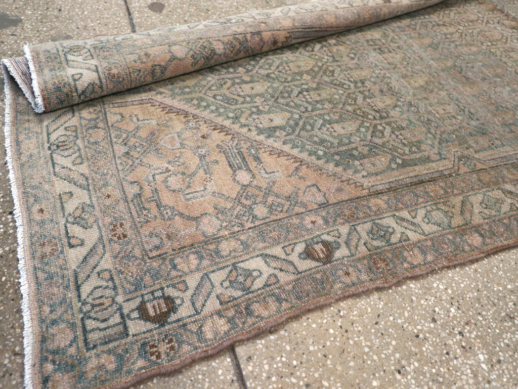 Vintage Persian Malayer Runner, No.25318 - Staging