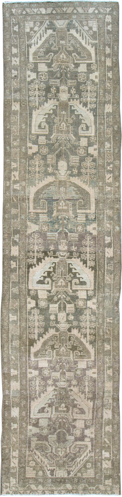 Vintage Persian Malayer Runner, No.25320 - Staging