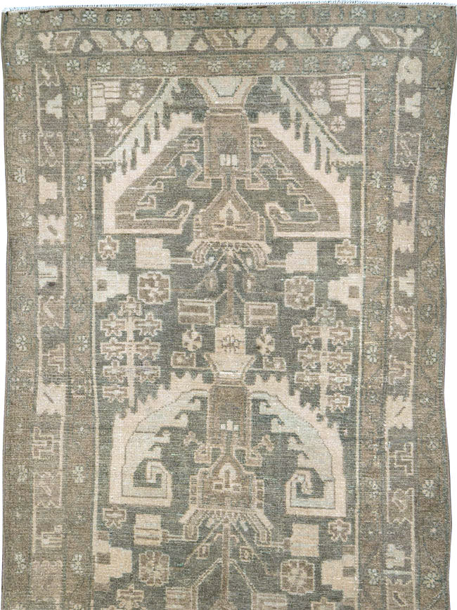 Vintage Persian Malayer Runner, No.25320 - Staging