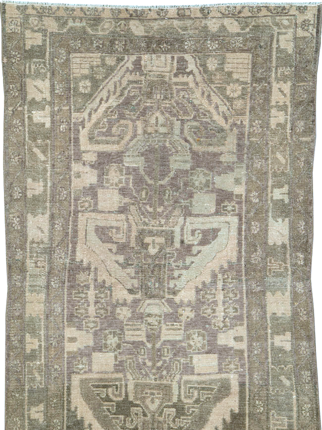 Vintage Persian Malayer Runner, No.25320 - Staging