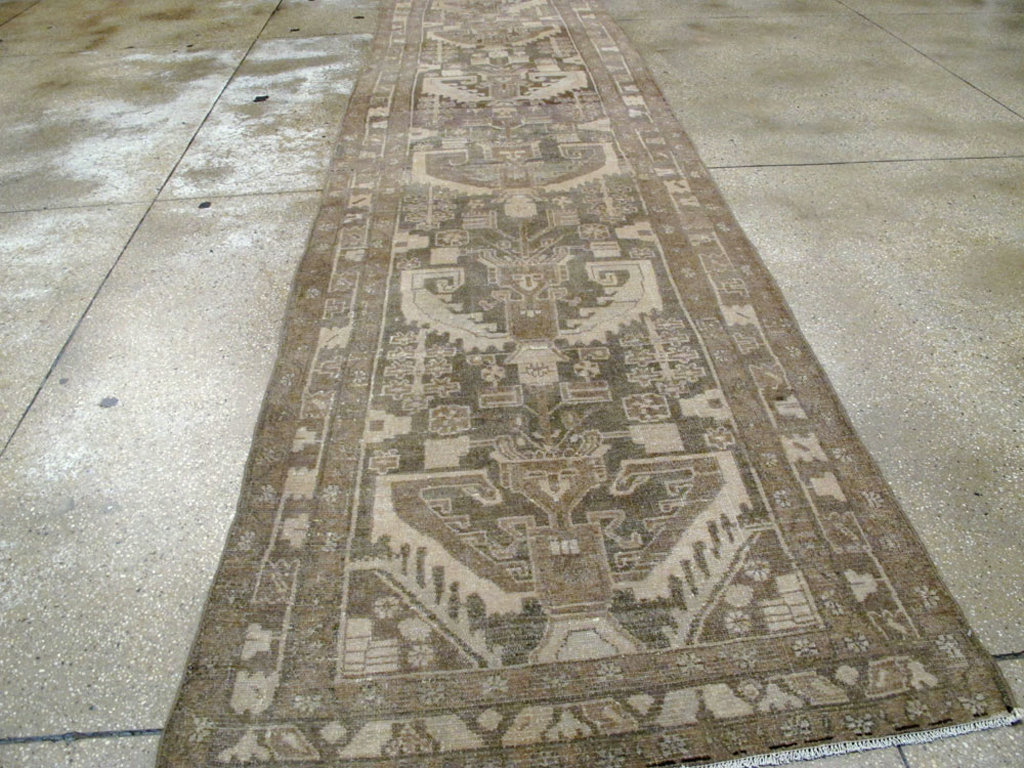 Vintage Persian Malayer Runner, No.25320 - Staging