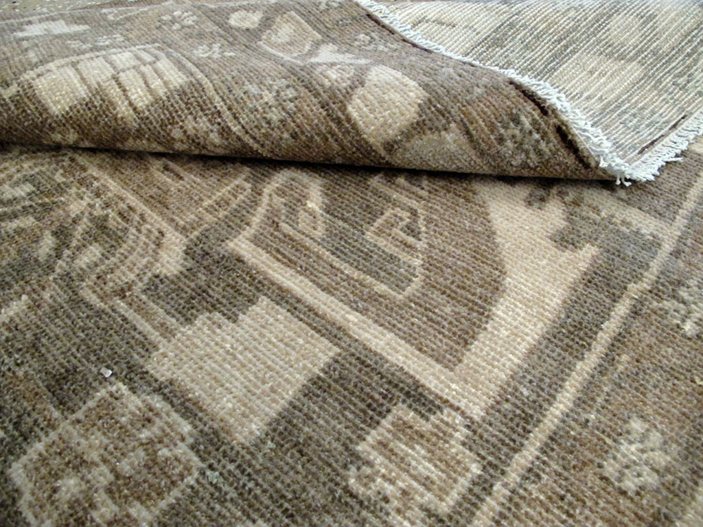 Vintage Persian Malayer Runner, No.25320 - Staging