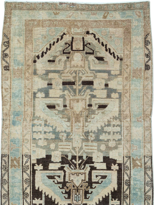 Antique Persian Malayer Runner, No.25321 - Staging