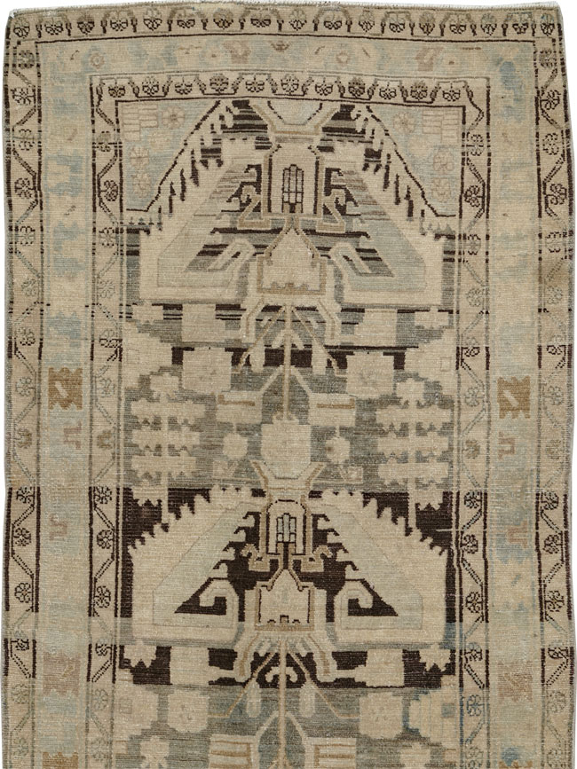 Antique Persian Malayer Runner, No.25321 - Staging