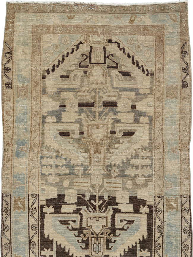 Antique Persian Malayer Runner, No.25321 - Staging