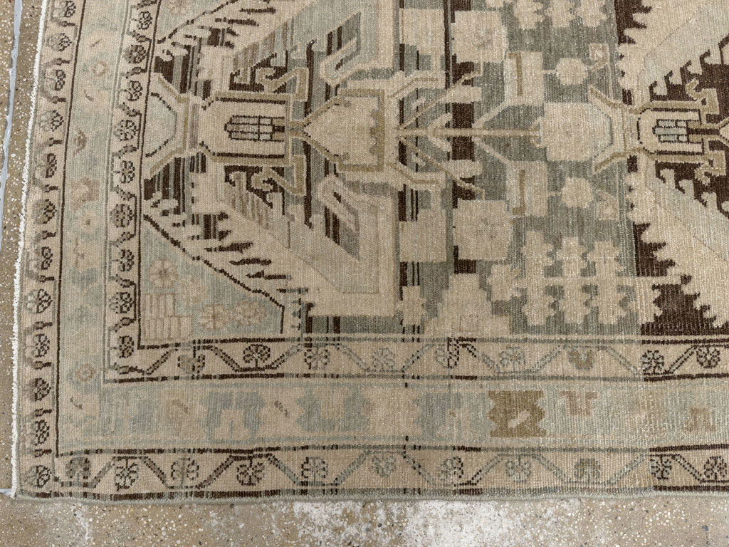 Antique Persian Malayer Runner, No.25321 - Staging