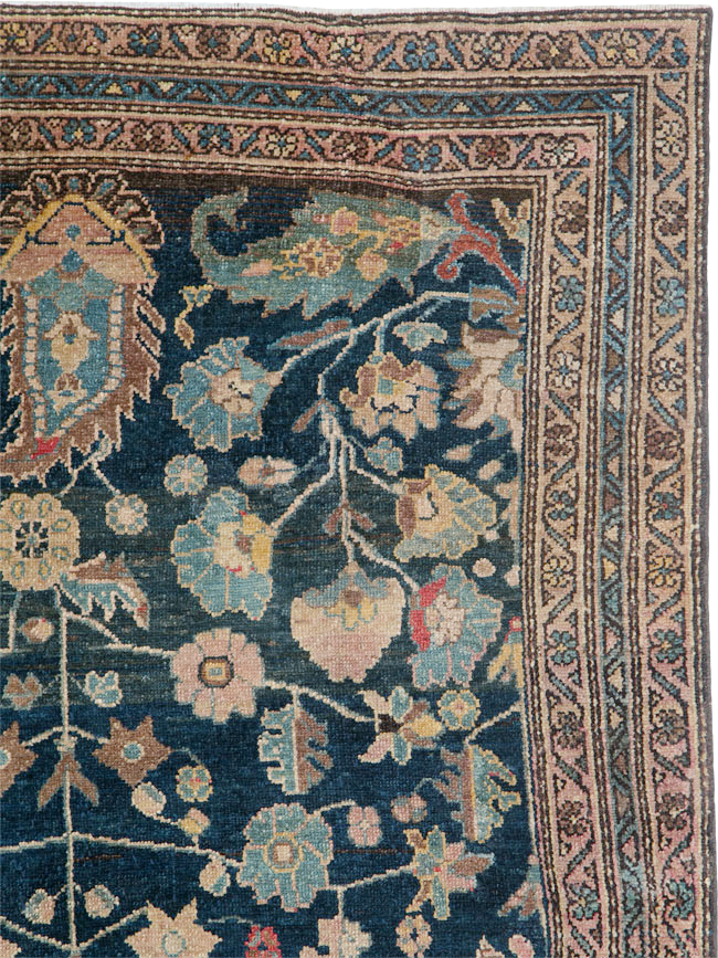 Antique Persian Malayer Rug, No.25330 - Staging