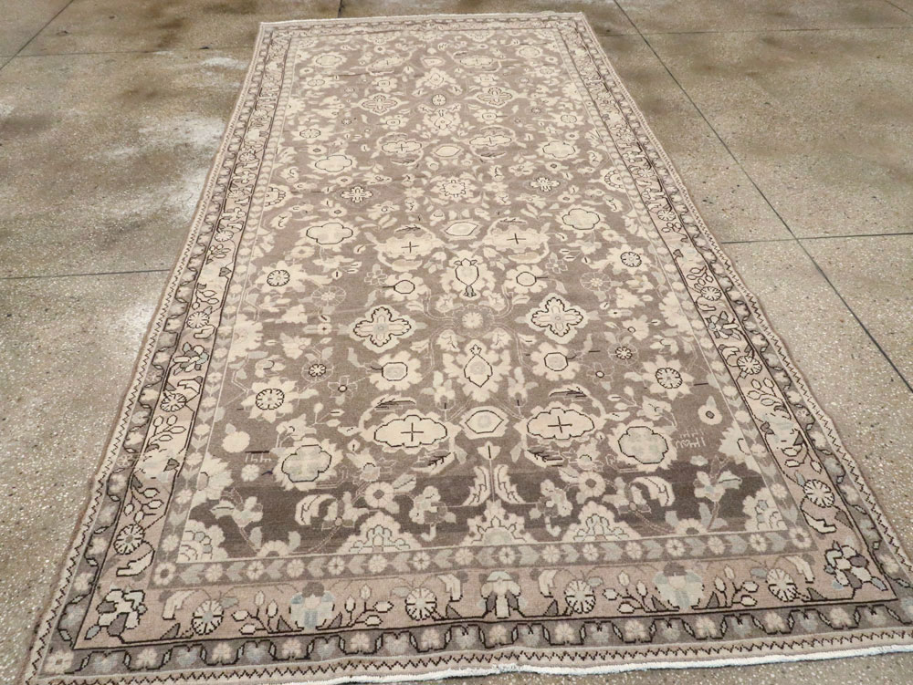 Vintage Persian Malayer Gallery Rug, No.25332 - Staging