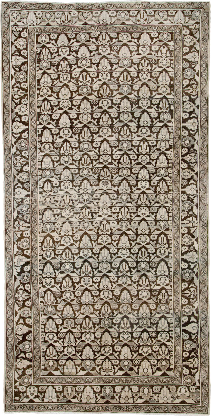 Vintage Persian Malayer Gallery Carpet, No.25334 - Staging