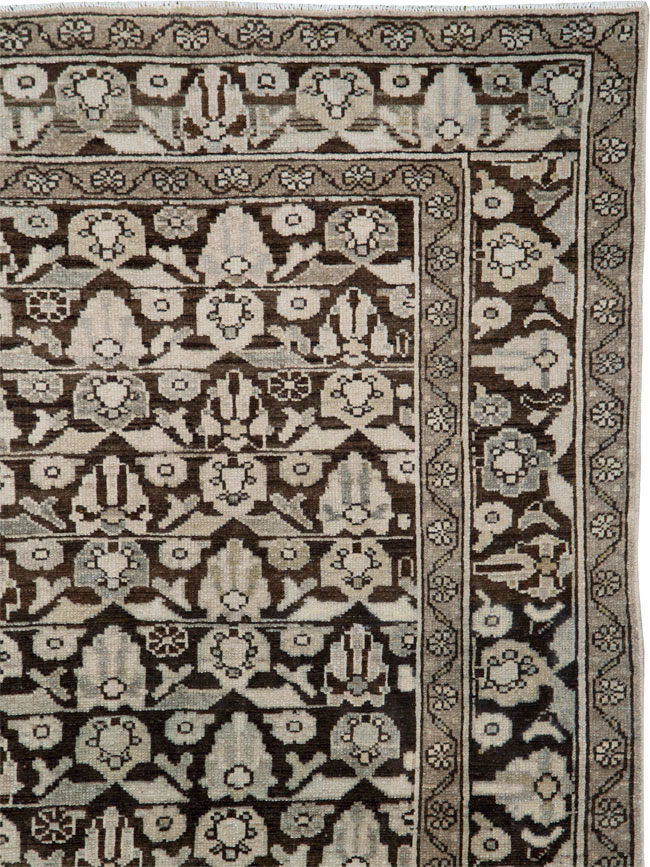 Vintage Persian Malayer Gallery Carpet, No.25334 - Staging