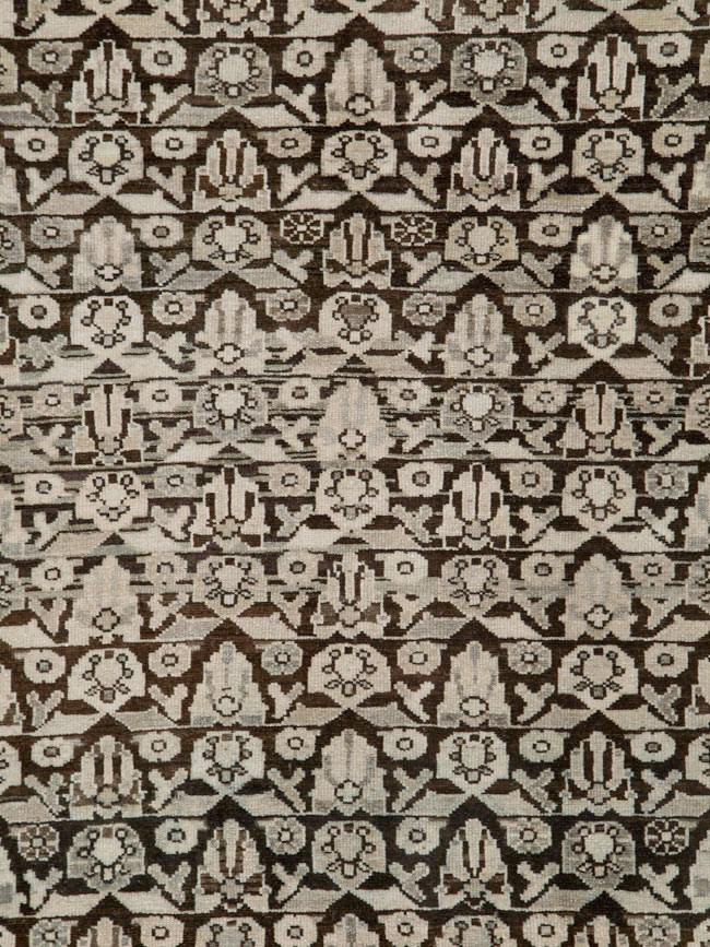 Vintage Persian Malayer Gallery Carpet, No.25334 - Staging